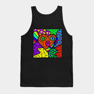 Sperduto Love Heart #4 - fourth in a series of 4 hearts Tank Top